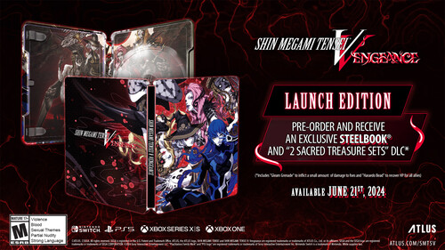 Shin Megami Tensei V: Vengeance Steelbook